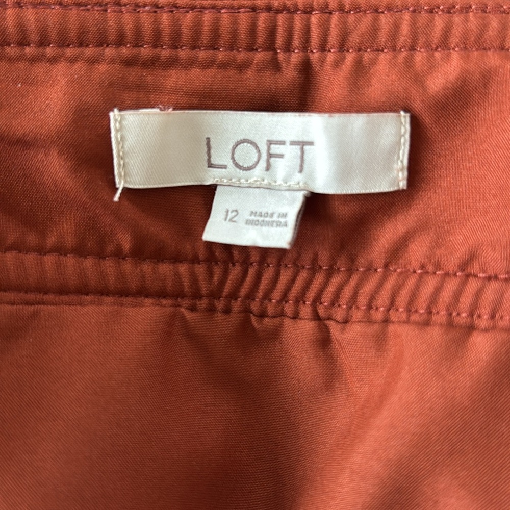 Rust Faux Suede Mini - Picture 4 of 5